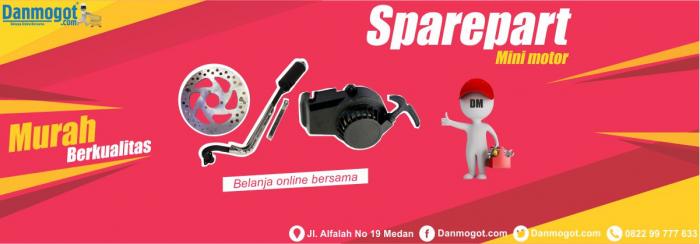 Sparepart mini motor murah, awet dan tahan lama